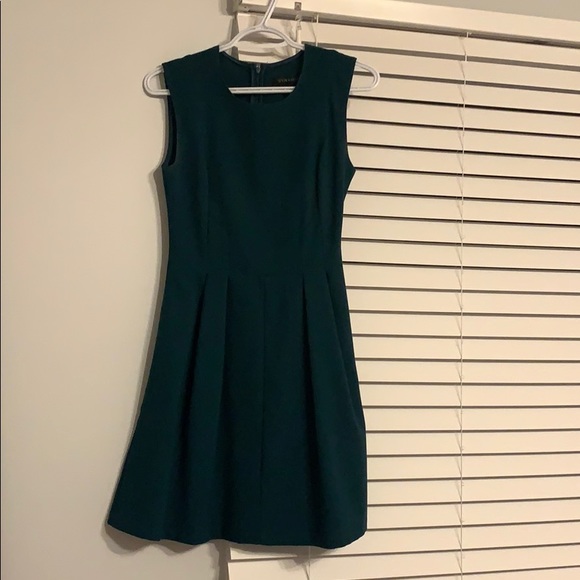 Dynamite Dresses & Skirts - Teal fit & flare dress by Dynamite